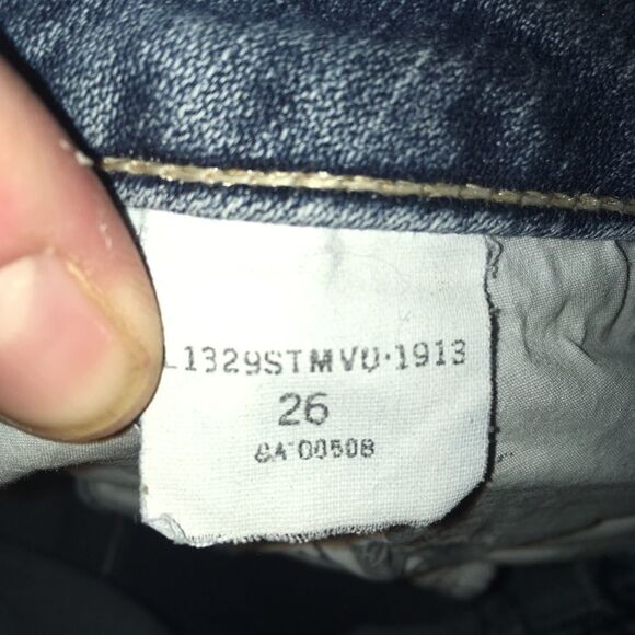 Silver cropped 26 jeans - Picture 2 of 4